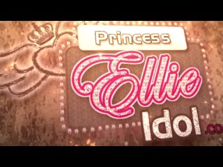 princess ellie idol - dildo sucking sissy for ellie small tits milf